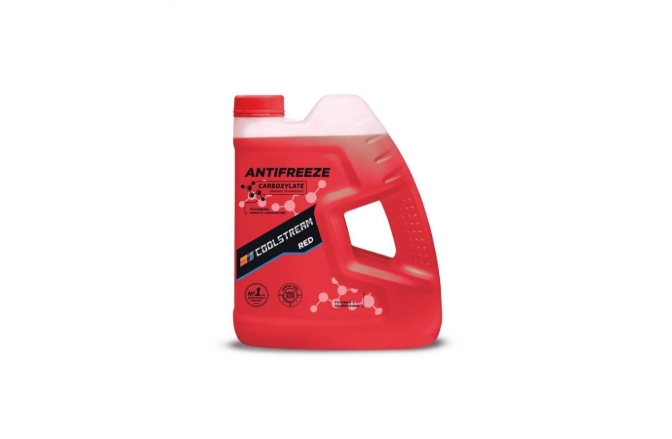 Антифриз "COOLSTREAM" G12+ -37 красный 4кг CS-010909-RD