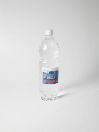 Вода дистриллированная "РОССИЯ" 1.5л 1.5L