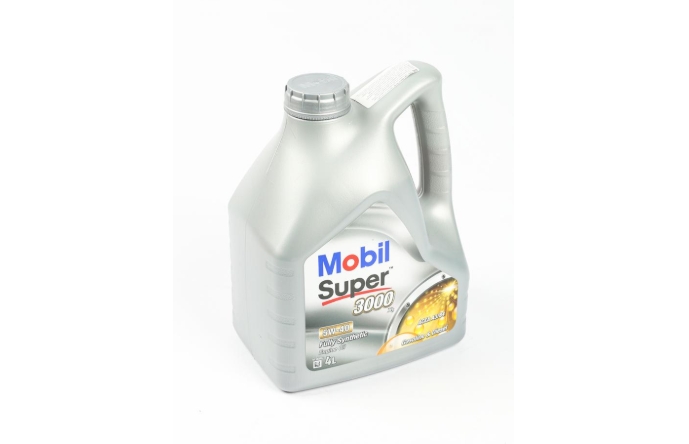 Масло моторное "MOBIL" синтетическое  SUPER 3000 SN/SM/CF A3/B3/B4 5W-40 4л