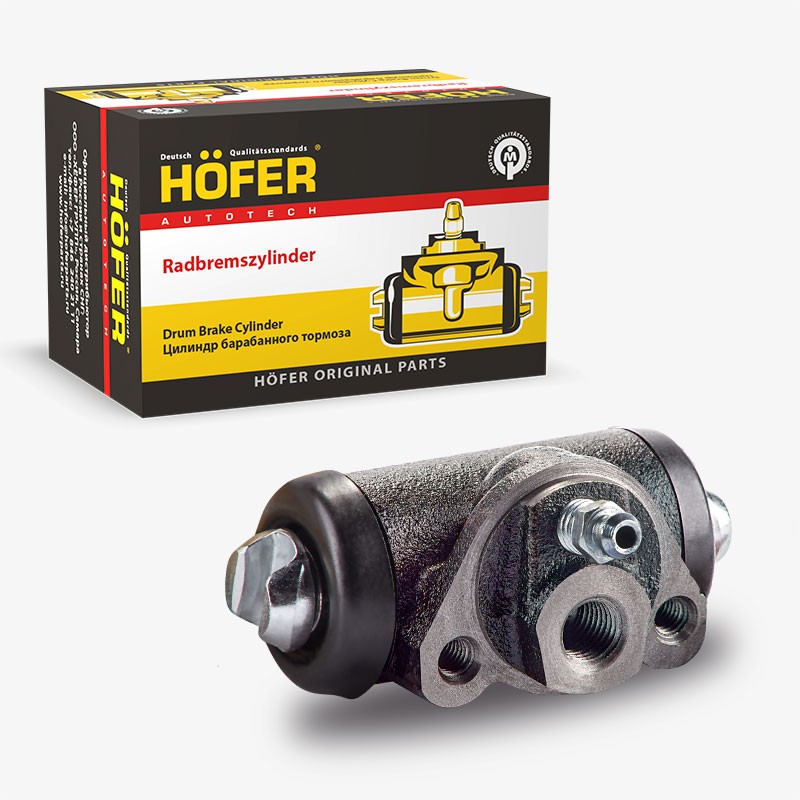 Цилиндр тормозной "HOFER" задний ВАЗ 2105,2108,2110,1118,2170,2190,2123 HF244185