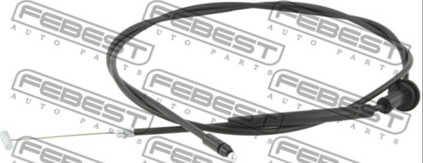Трос привода "FEBEST" открывания капота HYUNDAI SOLARIS 10- 12101SBL