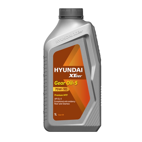 Масло трансмиссионное "HYUNDAI XTEER" синтетическое Gear Oil 75W-90 GL-5 1л