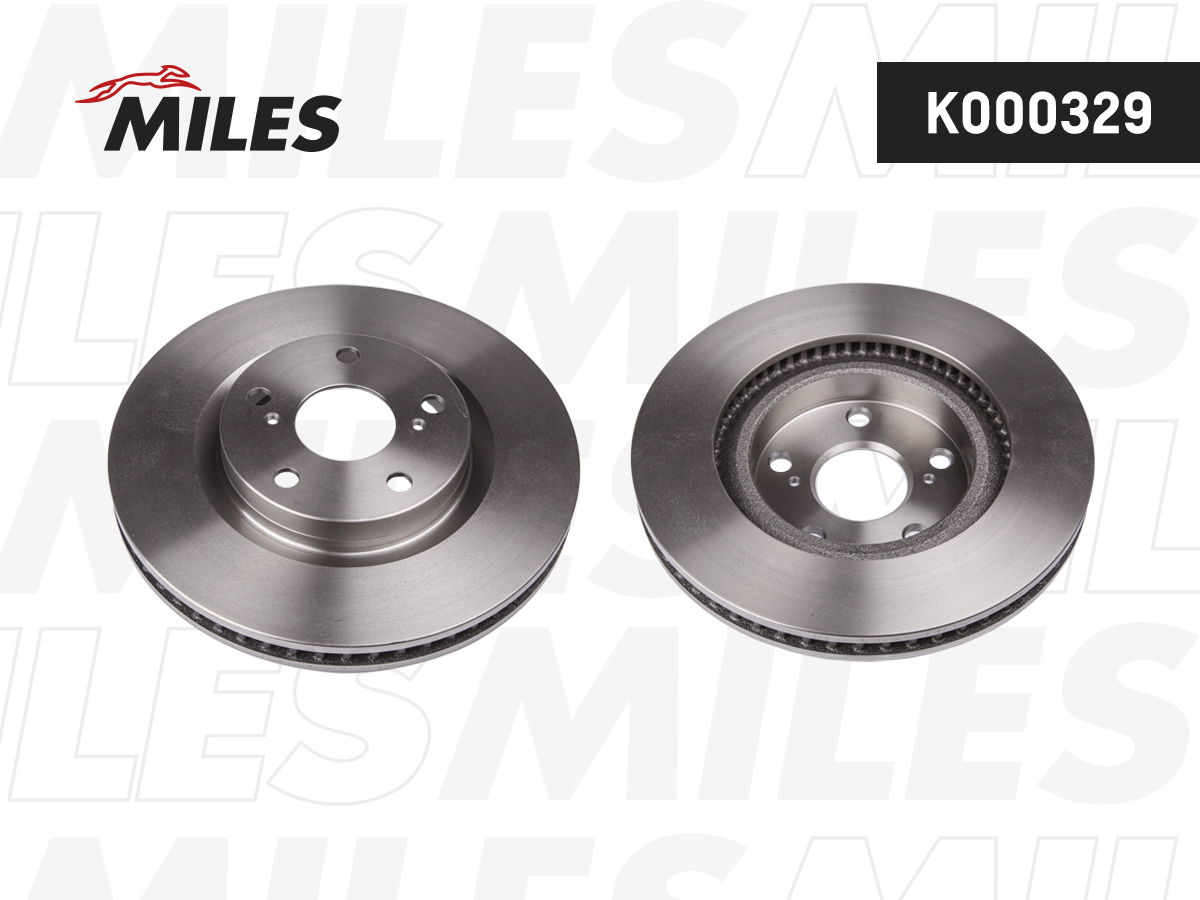 Диск тормозной "MILES" передний TOYOTA CAMRY K000329