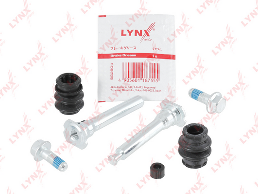 Ремкомплект направляющих "LYNX" тормозного суппорта переднего D=9,8mm MAZDA/MITSUBISHI/HONDA BC-2021
