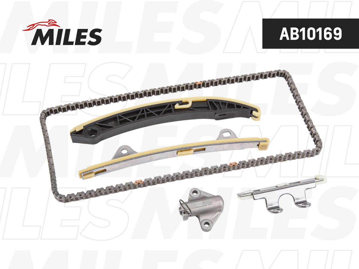 Комплект цепи ГРМ "MILES" HYUNDAI/KIA  AB10169