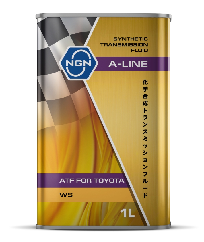 Масло трансмиссионное "NGN" синтетическое TOYOTA  ATF WS 1л