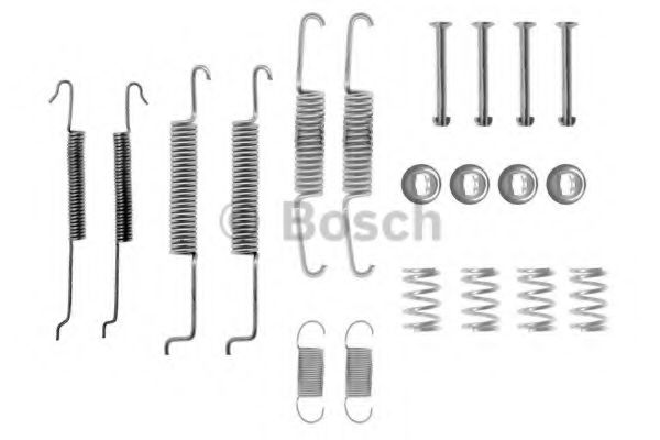 Комплект установочный "BOSCH" барабанных колодок  AUDI/SKODA/VW 1987475110