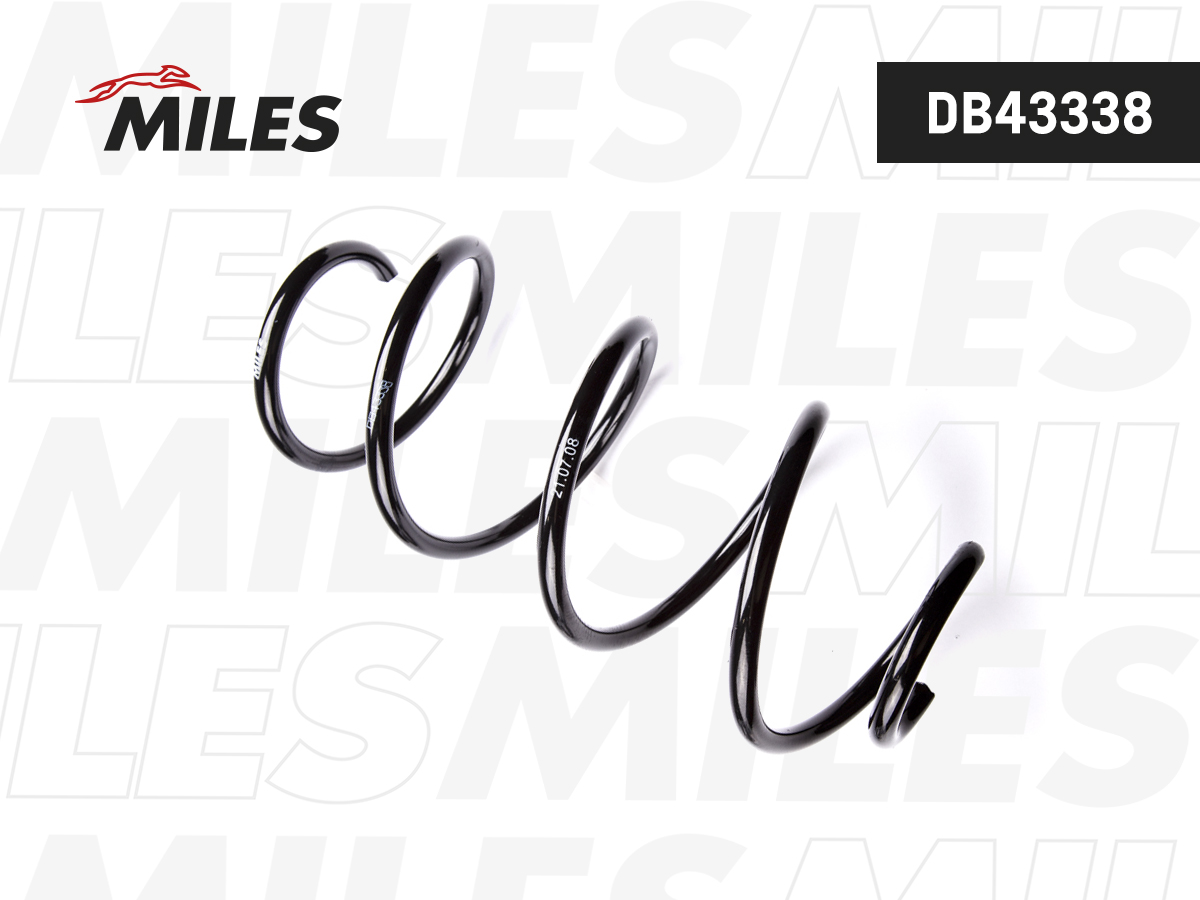 Пружина подвески "MILES" передней VW Polo/SKODA Rapid DB43338