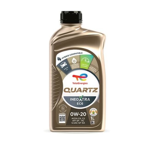 Масло моторное "QUARTIZ" синтетическое INEO XTRA EC6 ACEA C6/C5 API SP/RC 0W-20 1л