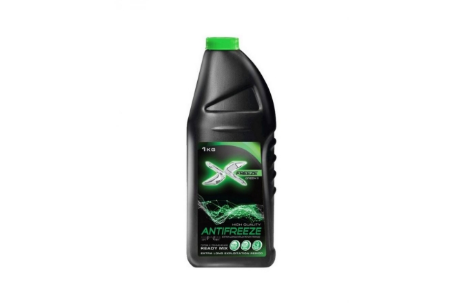 Антифриз "X-FREEZE" LONG LIFE COOLANT G11 -40 зеленый 1кг