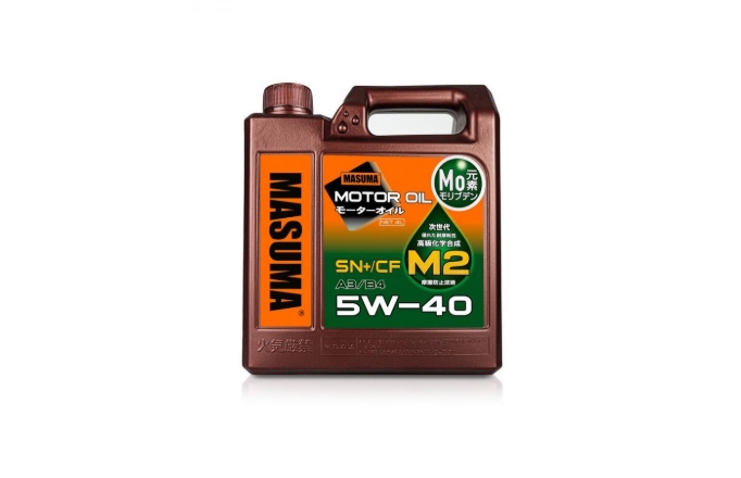 Масло моторное "MASUMA" синтетическое M2 CF/SN+ A3/B4 5W-40 4л