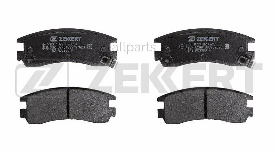 Колодки тормозные "ZEKKERT" задние дисковые OPEL/CHEVROLET BS-1029