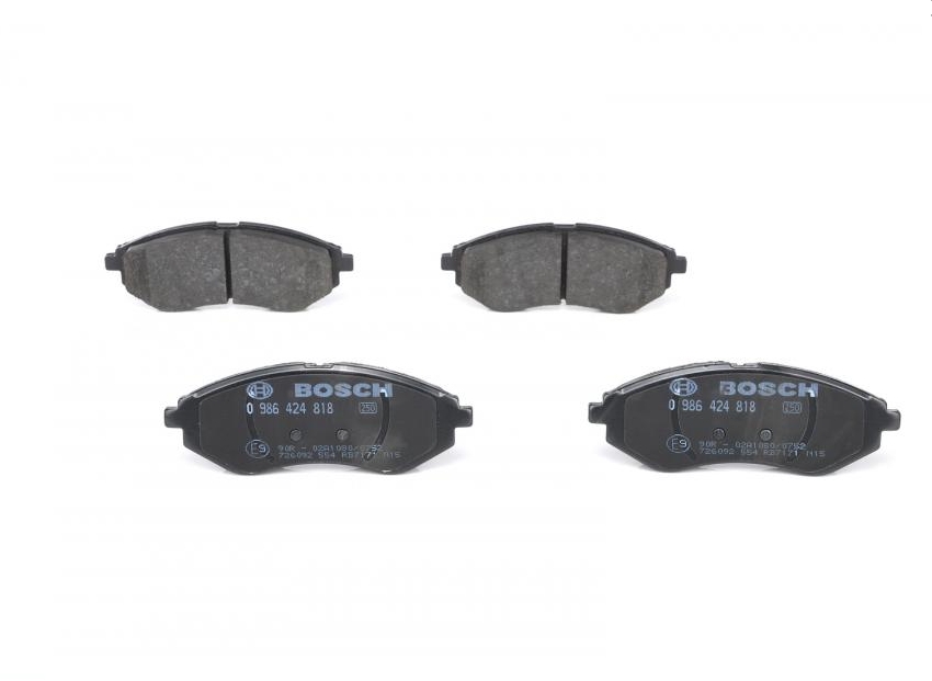 Колодки тормозные "BOSCH" передние дисковые OPEL/CHEVROLET/DAEWOO 0986424818