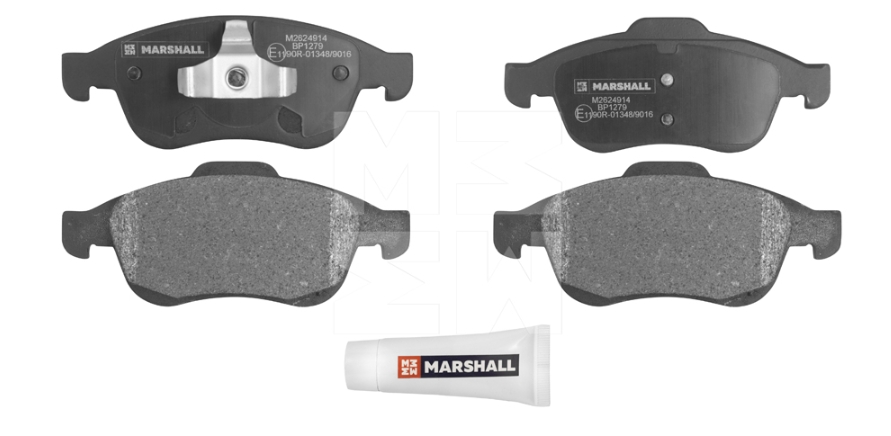 Колодки тормозные "MARSHALL" передние дисковые RENAULT Arkana,Kaptur,Duster M2624914