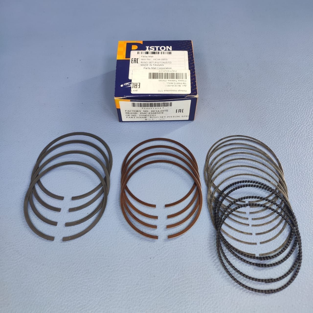 Кольца поршневые "PARTS MALL" STD HYUNDAI ACCENT/VERNA HCIA-058S